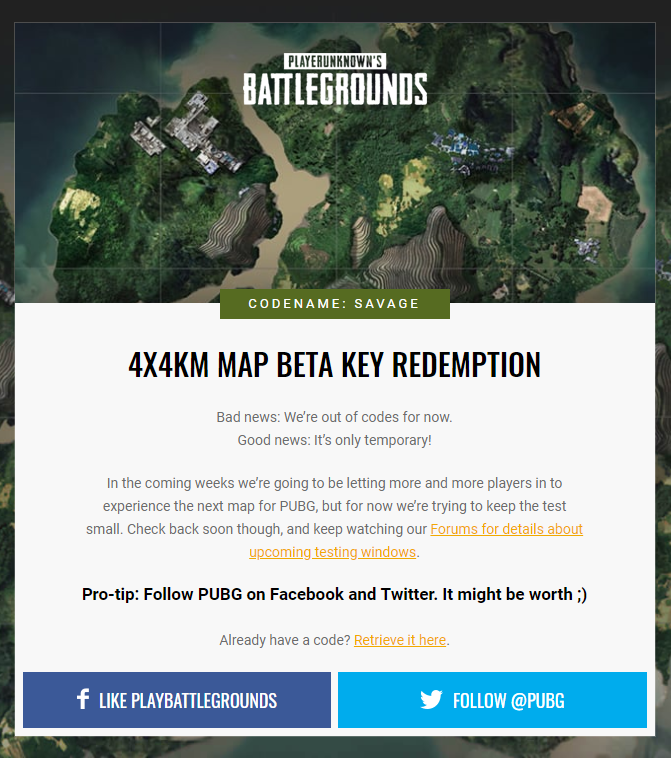 CODENAME SAVAGE 4X4KM MAP BETA KEY REDEMPTION.png